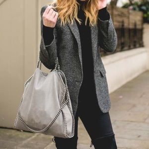 Stella McCartney Falabella Shaggy Deer fold over tote.